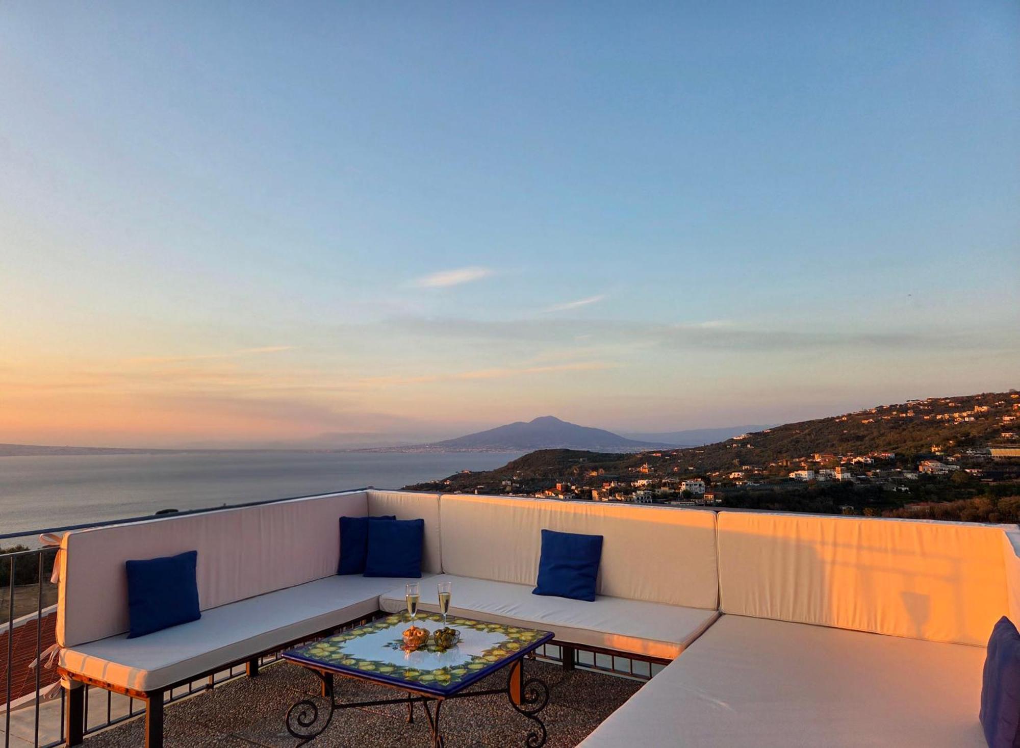 Sun & Relax, Relaxing Location With Seaview Villa Massa Lubrense Eksteriør bilde